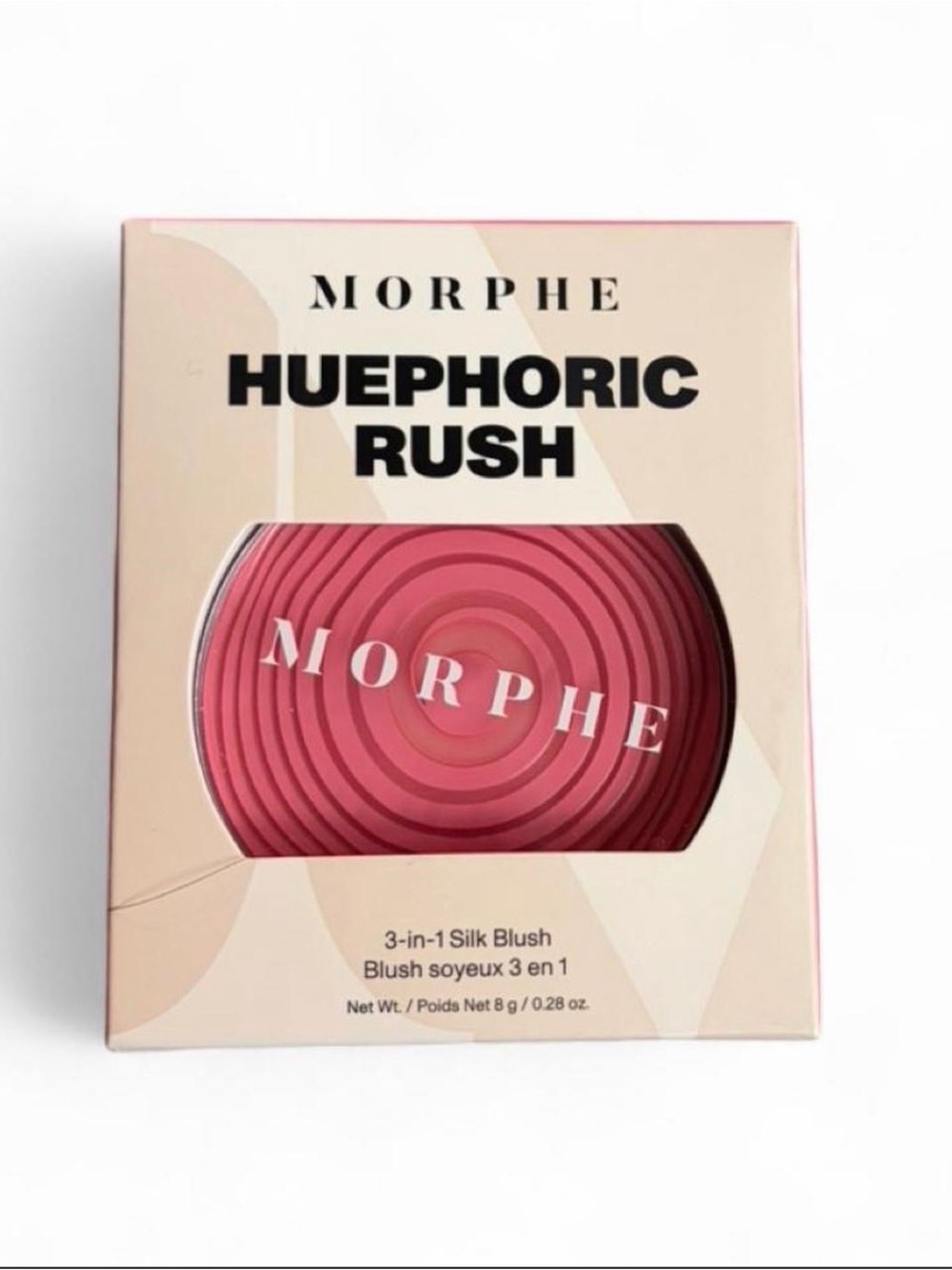 Morphe Huephoric Rush 3-in-1 Silk Blush - Rose Pink
